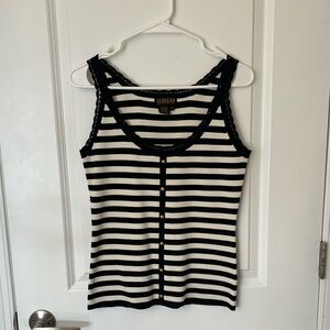 Vintage Georgiou Studio Silk Blend Knit Tank